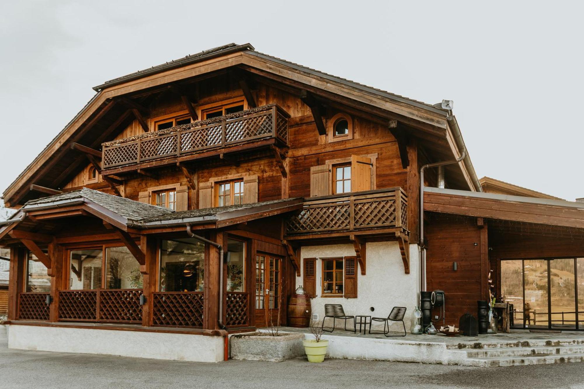 Hotel Restaurant La Ferme De Cupelin Saint-Gervais-les-Bains Exterior photo